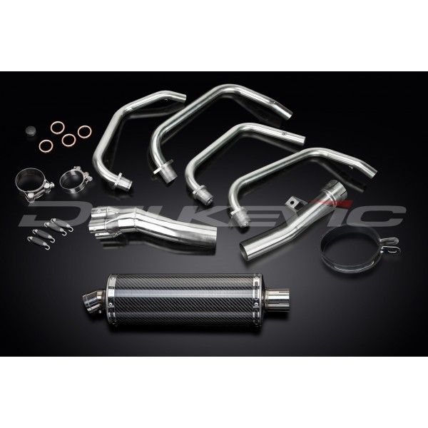 Delkevic volledig systeem Oval Carbon 350mm - ZR-7S (1999-2004)