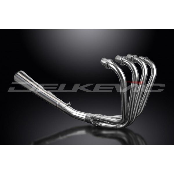 Delkevic volledig systeem Megaphone RVS 550mm - GPZ750R1 (KZ750R1) 81-84