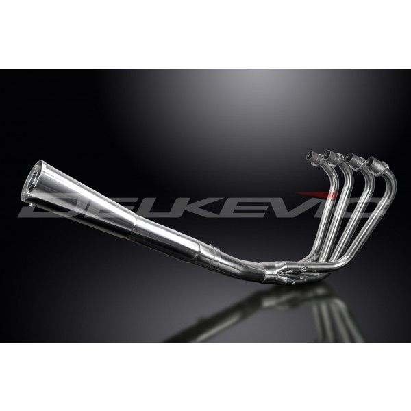 Delkevic volledig systeem Megaphone RVS 550mm - GPZ750R1 (KZ750R1) 81-84