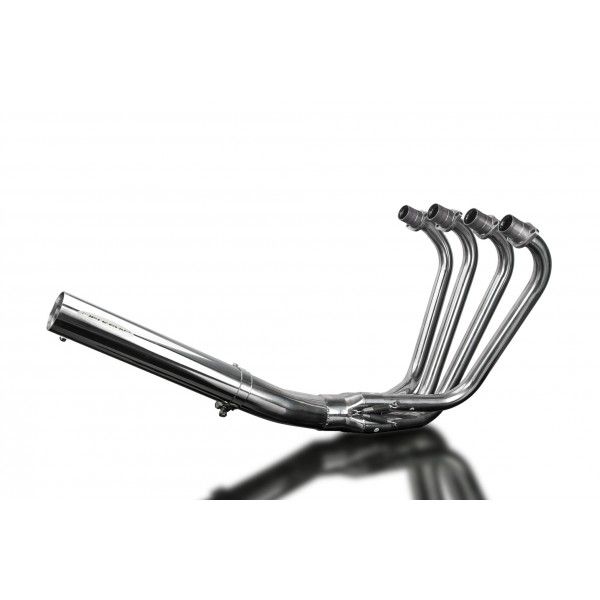 Delkevic volledig systeem Short Straight RVS 350mm - GPZ750R1 (KZ750R1) 81-84