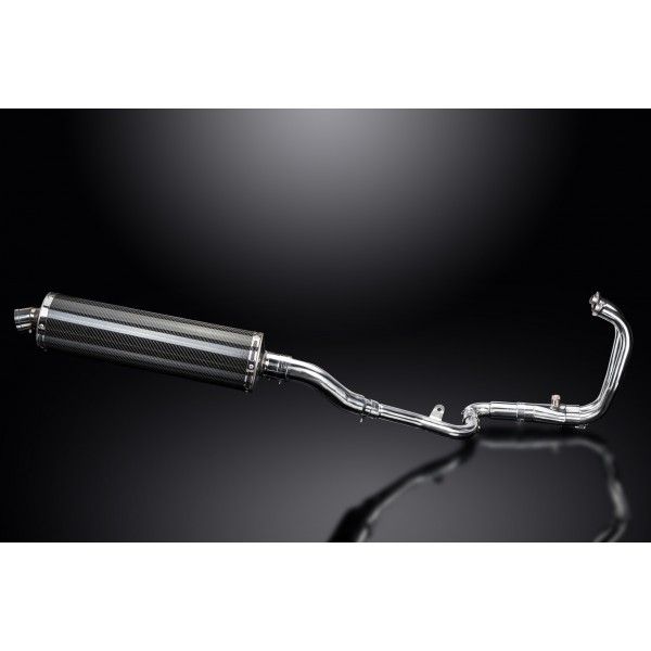 Delkevic volledig systeem Oval Carbon 450mm - NINJA 300 (2013-2019)