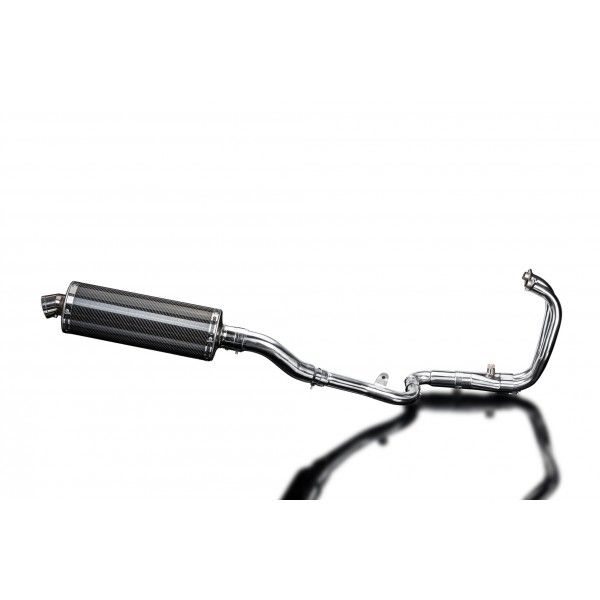 Delkevic volledig systeem Oval Carbon 350mm - NINJA 300 (2013-2019)