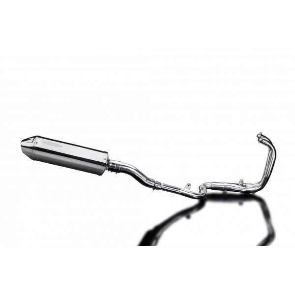 Delkevic volledig systeem Tri-Oval RVS 320mm - NINJA 300 (2013-2019)