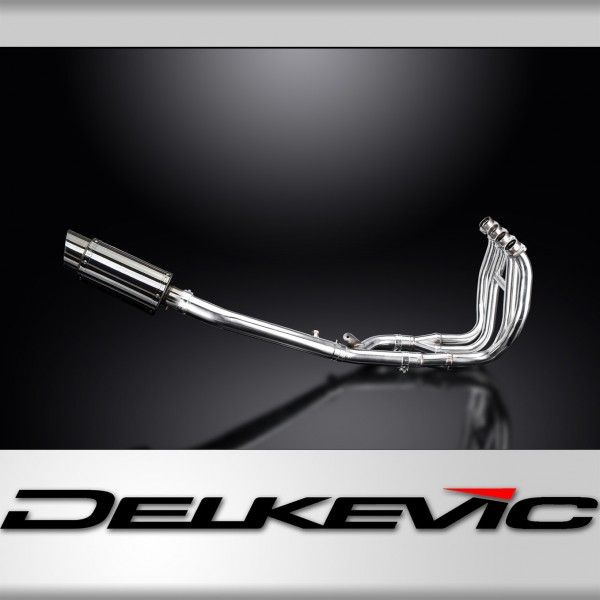 Delkevic volledig systeem Round RVS 200mm - GSX1300R HAYABUSA 1999-2007