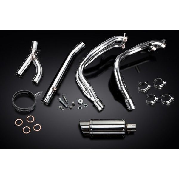 Delkevic volledig systeem Round RVS 200mm - GSX1300R HAYABUSA 1999-2007