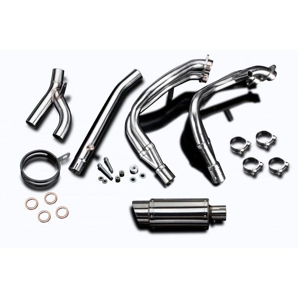 Delkevic volledig systeem Round RVS 200mm - GSX1300R HAYABUSA 1999-2007