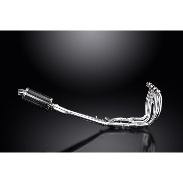 Delkevic volledig systeem Oval Carbon 225mm - GSX1300R HAYABUSA 1999-2007