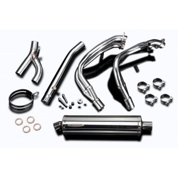 Delkevic volledig systeem Oval RVS 450mm - GSX1300R HAYABUSA 1999-2007