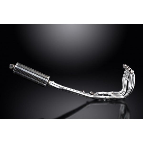 Delkevic volledig systeem Oval Carbon 350mm - GSX1300R HAYABUSA 1999-2007