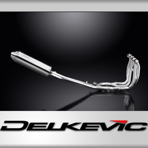 Delkevic volledig systeem Tri-Oval RVS 320mm - GSX1300R HAYABUSA 1999-2007