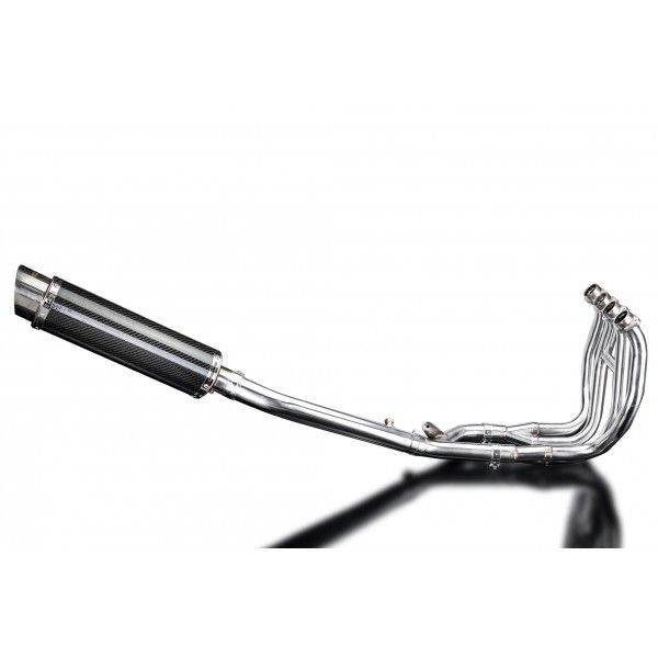 Delkevic volledig systeem Round Carbon 350mm - GSX1300R HAYABUSA 1999-2007