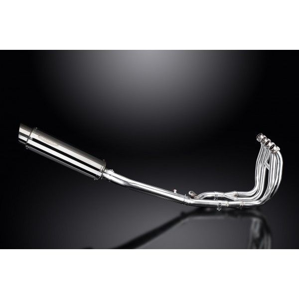 Delkevic volledig systeem Round RVS 350mm - GSX1300R HAYABUSA 1999-2007