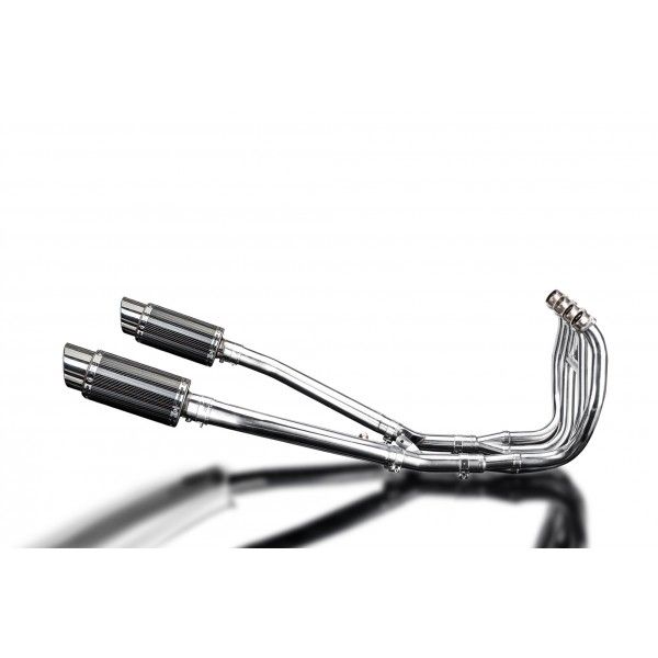 Delkevic volledig systeem Round Carbon 200mm - GSX1300R HAYABUSA 1999-2007