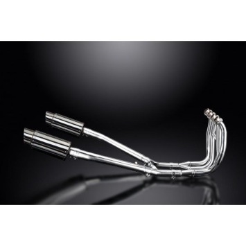 Delkevic volledig systeem Round RVS 200mm - GSX1300R HAYABUSA 1999-2007
