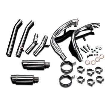 Delkevic volledig systeem Round RVS 200mm - GSX1300R HAYABUSA 1999-2007