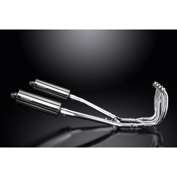 Delkevic volledig systeem Oval RVS 350mm - GSX1300R HAYABUSA 1999-2007