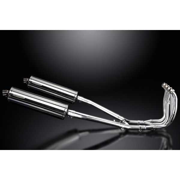 Delkevic volledig systeem Oval RVS 450mm - GSX1300R HAYABUSA 1999-2007