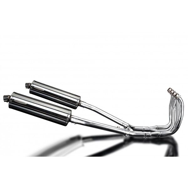 Delkevic volledig systeem Oval RVS 450mm - GSX1300R HAYABUSA 1999-2007
