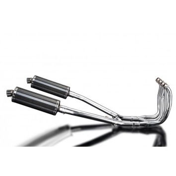 Delkevic volledig systeem Oval Carbon 350mm - GSX1300R HAYABUSA 1999-2007