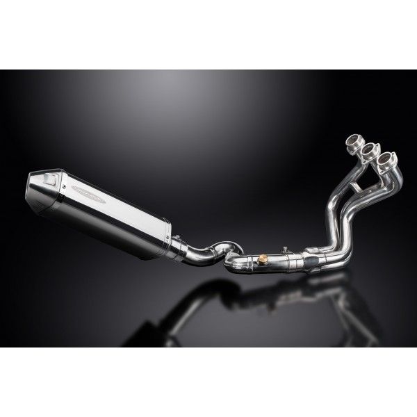 Delkevic volledig systeem Tri-Oval RVS 320mm - TRACER 900 15-20