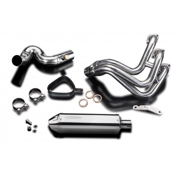 Delkevic volledig systeem Tri-Oval RVS 320mm - TRACER 900 15-20