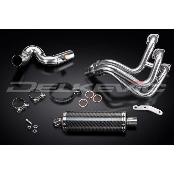 Delkevic volledig systeem Oval Carbon 350mm - TRACER 900 15-20