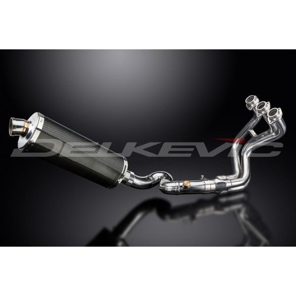 Delkevic volledig systeem Oval Carbon 350mm - TRACER 900 15-20