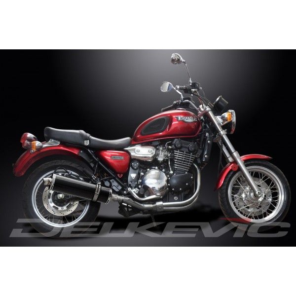 Delkevic slip-on kit Oval Carbon 450mm - LEGEND (1998-2001)