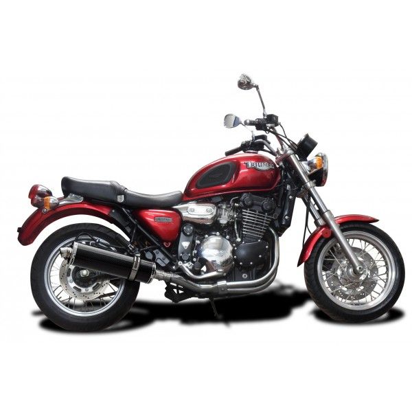 Delkevic slip-on kit Oval Carbon 450mm - LEGEND (1998-2001)