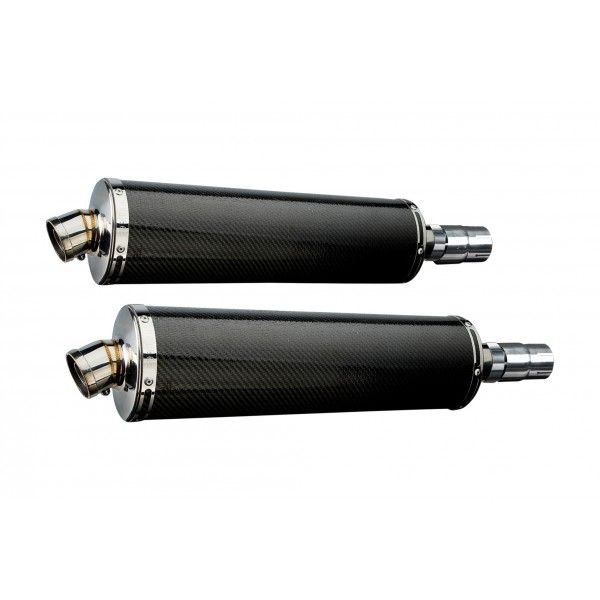 Delkevic slip-on kit Oval Carbon 450mm - LEGEND (1998-2001)