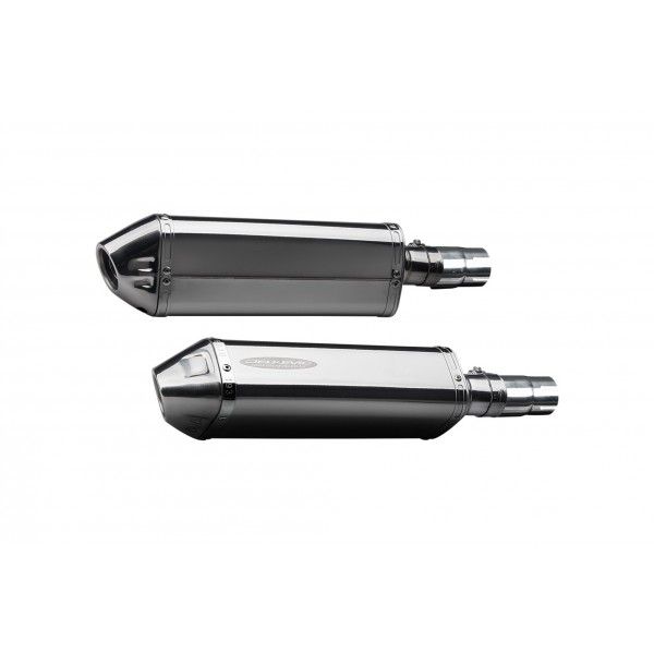 Delkevic slip-on kit Tri-Oval RVS 320mm - LEGEND (1998-2001)