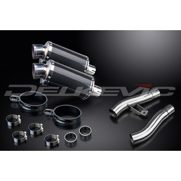 Delkevic slip-on kit Oval Carbon 225mm - Sprint Executive (1998)