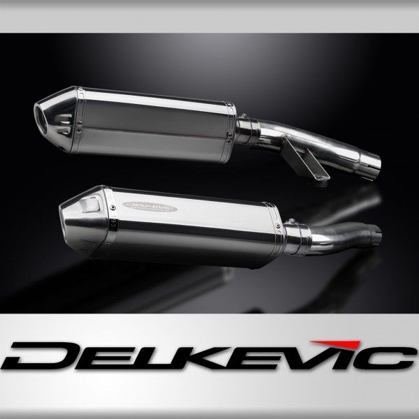 Delkevic slip-on kit Tri-Oval RVS 320mm - Sprint Executive (1998)