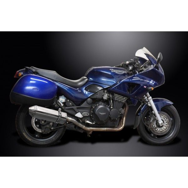 Delkevic slip-on kit Tri-Oval RVS 320mm - Sprint Executive (1998)