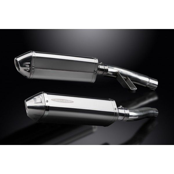 Delkevic slip-on kit Tri-Oval RVS 320mm - Sprint Executive (1998)