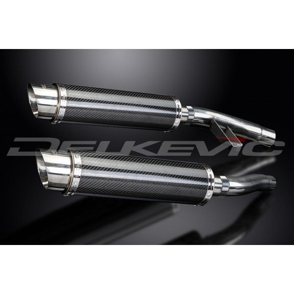 Delkevic slip-on kit Round Carbon 350mm - Sprint Executive (1998)