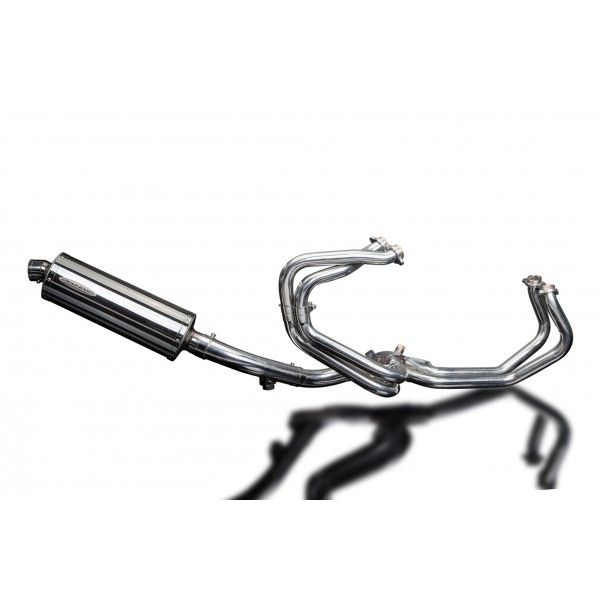 Delkevic volledig systeem Oval RVS 350mm - VFR800Fi (1998-2001)