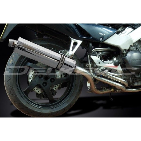 Delkevic volledig systeem Oval RVS 450mm - VFR800Fi (1998-2001)