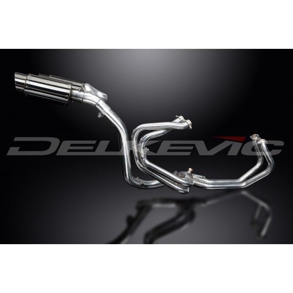 Delkevic volledig systeem Round RVS 200mm - VFR800 VTec (2002-2013)