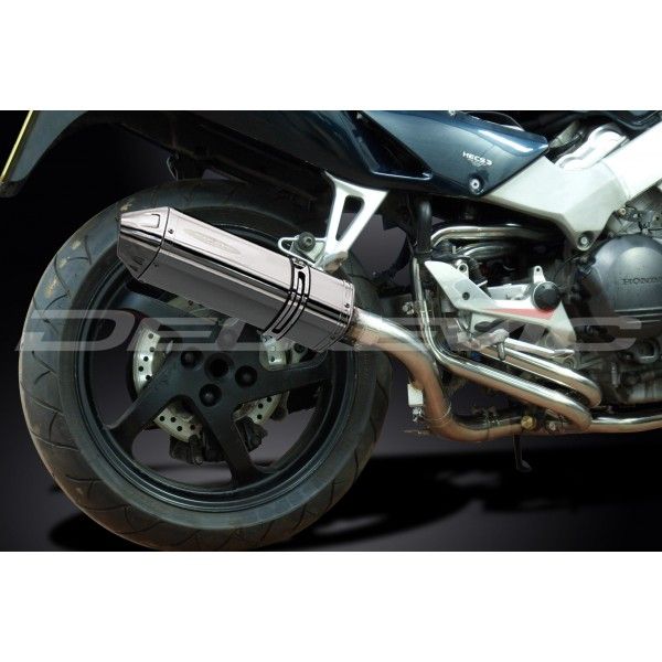 Delkevic volledig systeem Tri-Oval RVS 320mm - VFR800Fi (1998-2001)