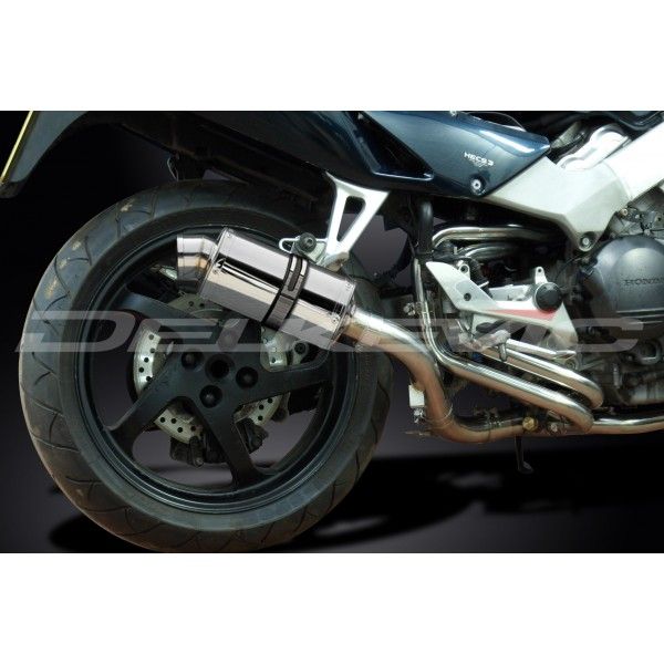 Delkevic volledig systeem Oval RVS 225mm - VFR800Fi (1998-2001)