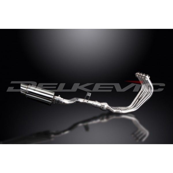 Delkevic volledig systeem Round RVS 200mm - XJ6 Diversion (2009-2018)