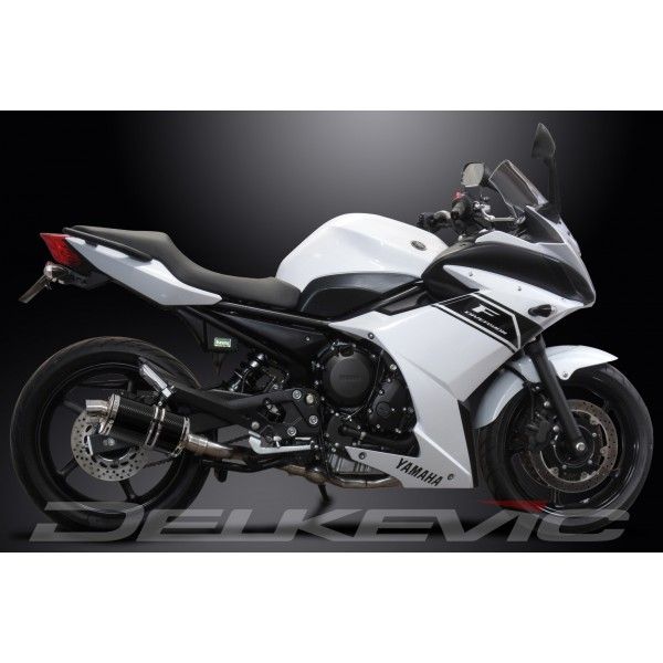 Delkevic volledig systeem Oval Carbon 225mm - XJ6 Diversion (2009-2018)