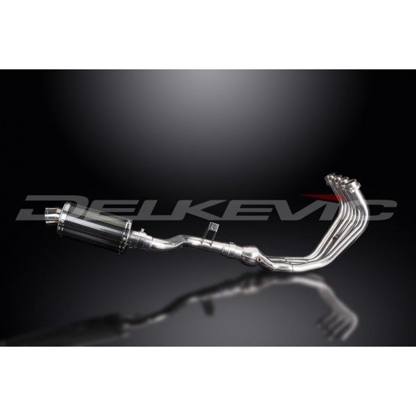 Delkevic volledig systeem Oval Carbon 225mm - XJ6 Diversion (2009-2018)