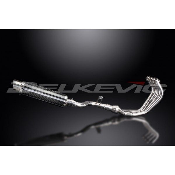 Delkevic volledig systeem Round Carbon 350mm - XJ6 Diversion (2009-2018)
