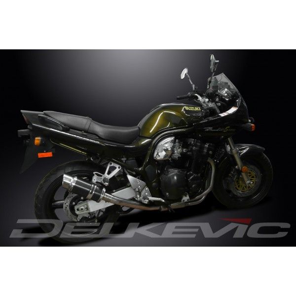 Delkevic volledig systeem Round Carbon 200mm - GSF1200 BANDIT (1995-2007)