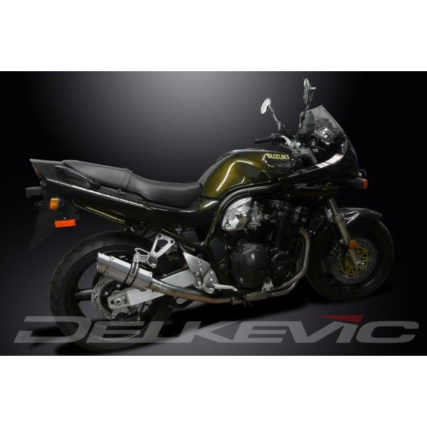 Delkevic volledig systeem Round RVS 200mm - GSF1200 BANDIT (1995-2007)