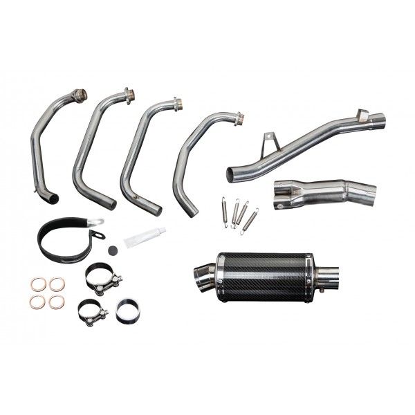 Delkevic volledig systeem Oval Carbon 225mm - GSF1200 BANDIT (1995-2007)