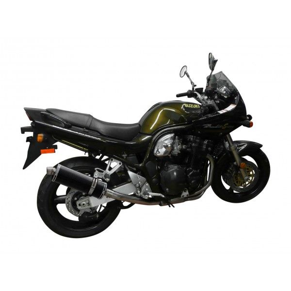 Delkevic volledig systeem Oval Carbon 350mm - GSF1200 BANDIT (1995-2007)