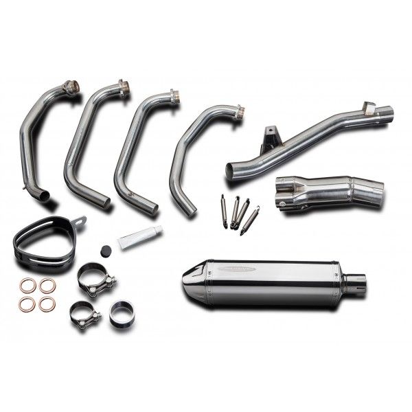 Delkevic volledig systeem Tri-Oval RVS 320mm - GSF1200 BANDIT (1995-2007)